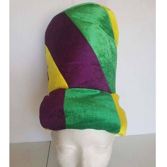 Mardi Gras Hat StovePipe Party Costume - Picture 3 of 7